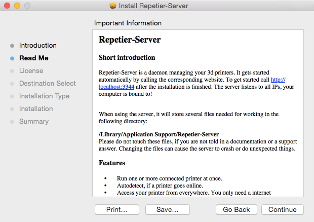 repetier server requiring activation
